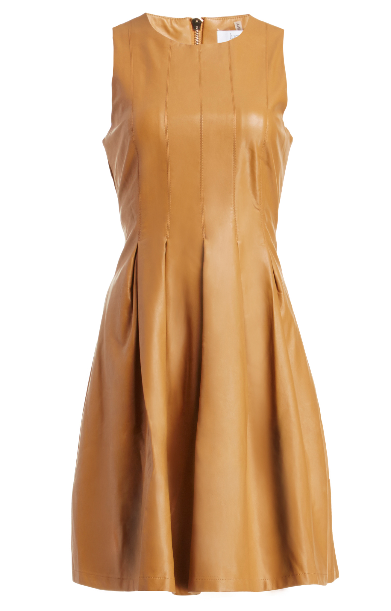 Lucy Paris Mallory Vegan Leather Dress