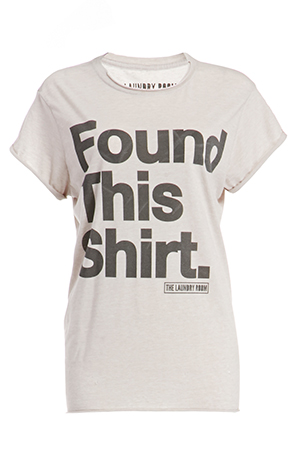 The Laundry Room Found This Shirt Rolling Cotton Tee