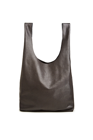 BAGGU Slouchy Leather Tote