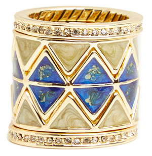 House of Harlow Reflector Stack Ring