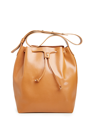 Kelsi Dagger Leather Wythe Bucket Hobo Bag