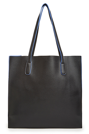 Olivia Benson Vegan Leather Accordion Tote