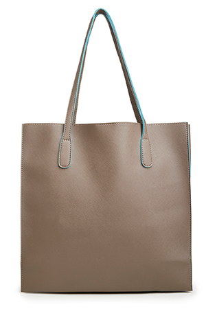 Olivia Benson Vegan Leather Accordion Tote