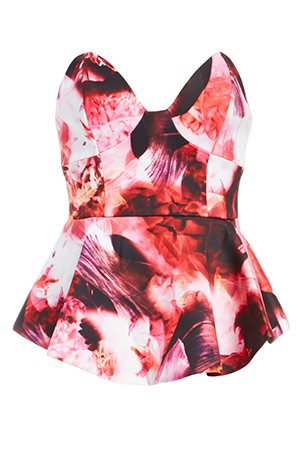 Keepsake Stolen Hearts Satin Top