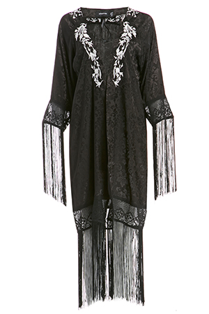 The Divine Fringed Kimono