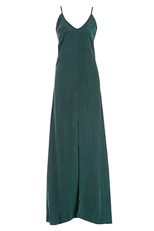 FLYNN SKYE Kennedy Brushed Satin Maxi Dress