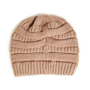 Maxine Cross Knitted Beanie