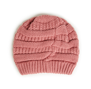 Maxine Cross Knitted Beanie