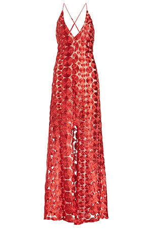 Lola Embroidered Maxi Dress