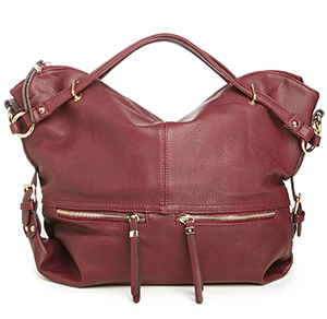 Sadler Vegan Leather Shoulder Bag
