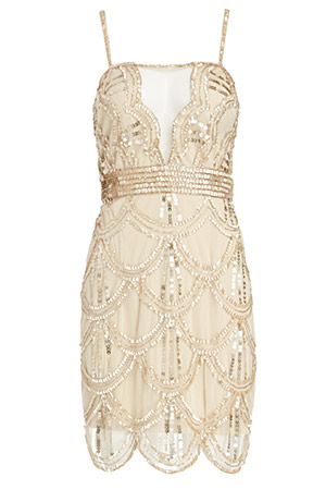 RAGA Sleeveless Beaded Dress