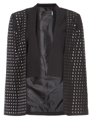 Blaque Label Studded Cape Jacket