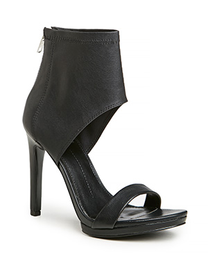 Dolce Vita Savana Ankle Covered Leather Heels