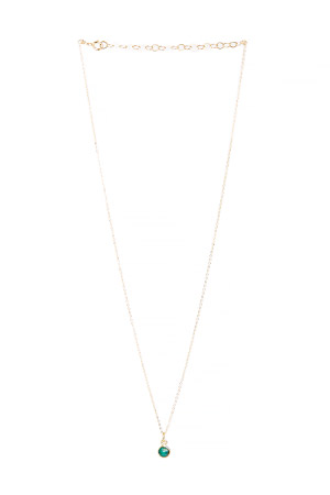 Sage & Stone Delicate Mini Gemstone Necklace