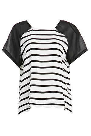 A Little Dash Striped Tee