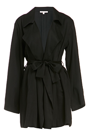 Fiona Lightweight Tencel Trench Coat