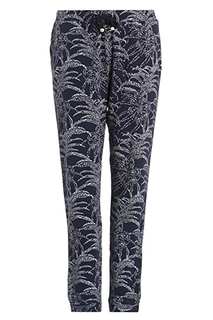 Maison Scotch Jacquard Sweatpants in Navy | DAILYLOOK