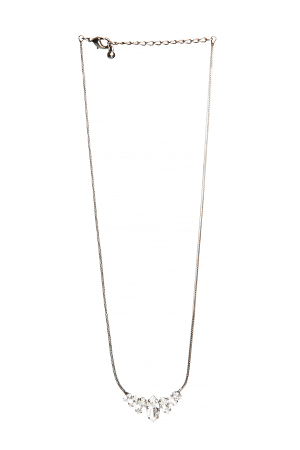 J.O.A Delicate Crystal Gem Necklace
