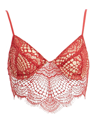 For Love & Lemons Bat Your Lashes Underwire Bra