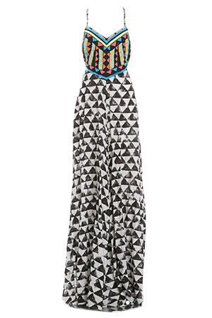 Mara Hoffman Embellished Maxi Dress