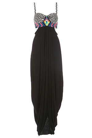 Mara Hoffman Embroidered Maxi Dress