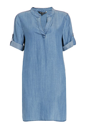 Velvet Heart Aisha Tencel Chambray Tunic Dress