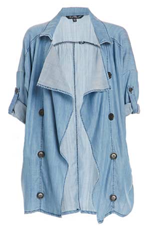 Velvet Heart Chambray Gigi Jacket