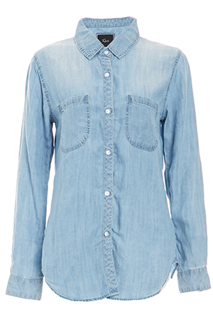 Rails Carter Chambray Button Down Shirt