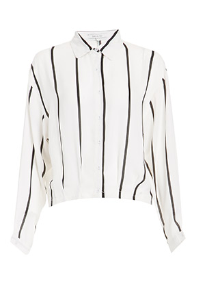 Lucy Paris Vertical Striped Shirt