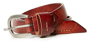 Bradley Leather Tie Knot Belt