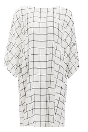 Glamorous Grid Tunic Shift Dress