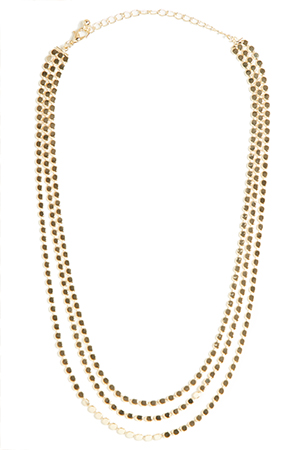 DAILYLOOK Circle Charm Necklace