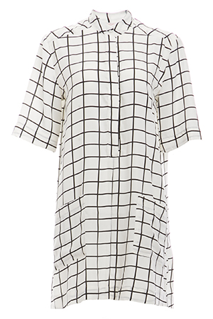 Garfield Grid Tunic