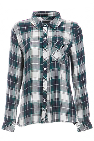 Rails Hunter Button Down Plaid Shirt