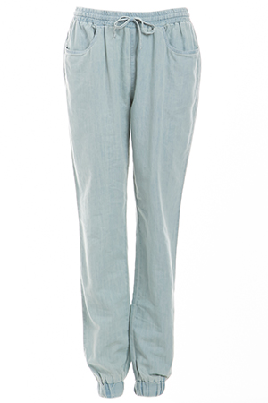 Jack by BB Dakota Chambray Sully Jogger Pants