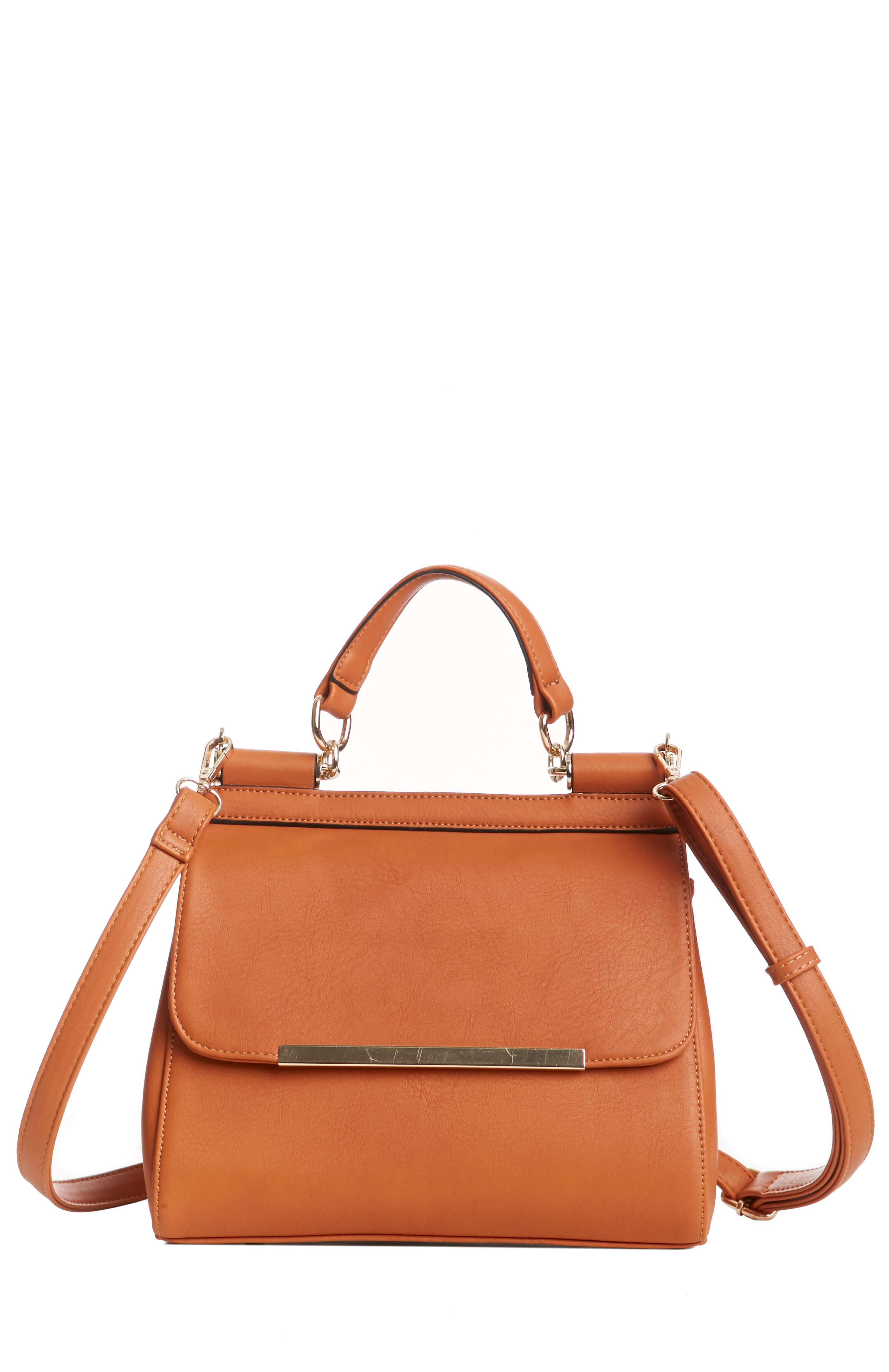 Santana Vegan Leather Shoulder Bag