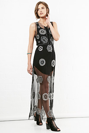 RAGA Heavy Metal Maxi Dress