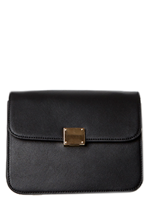 DAILYLOOK Kettler Vegan Leather Square Shoulder Bag
