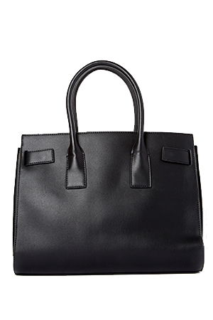 DAILYLOOK Tabitha Large Vegan Leather Accordion Tote