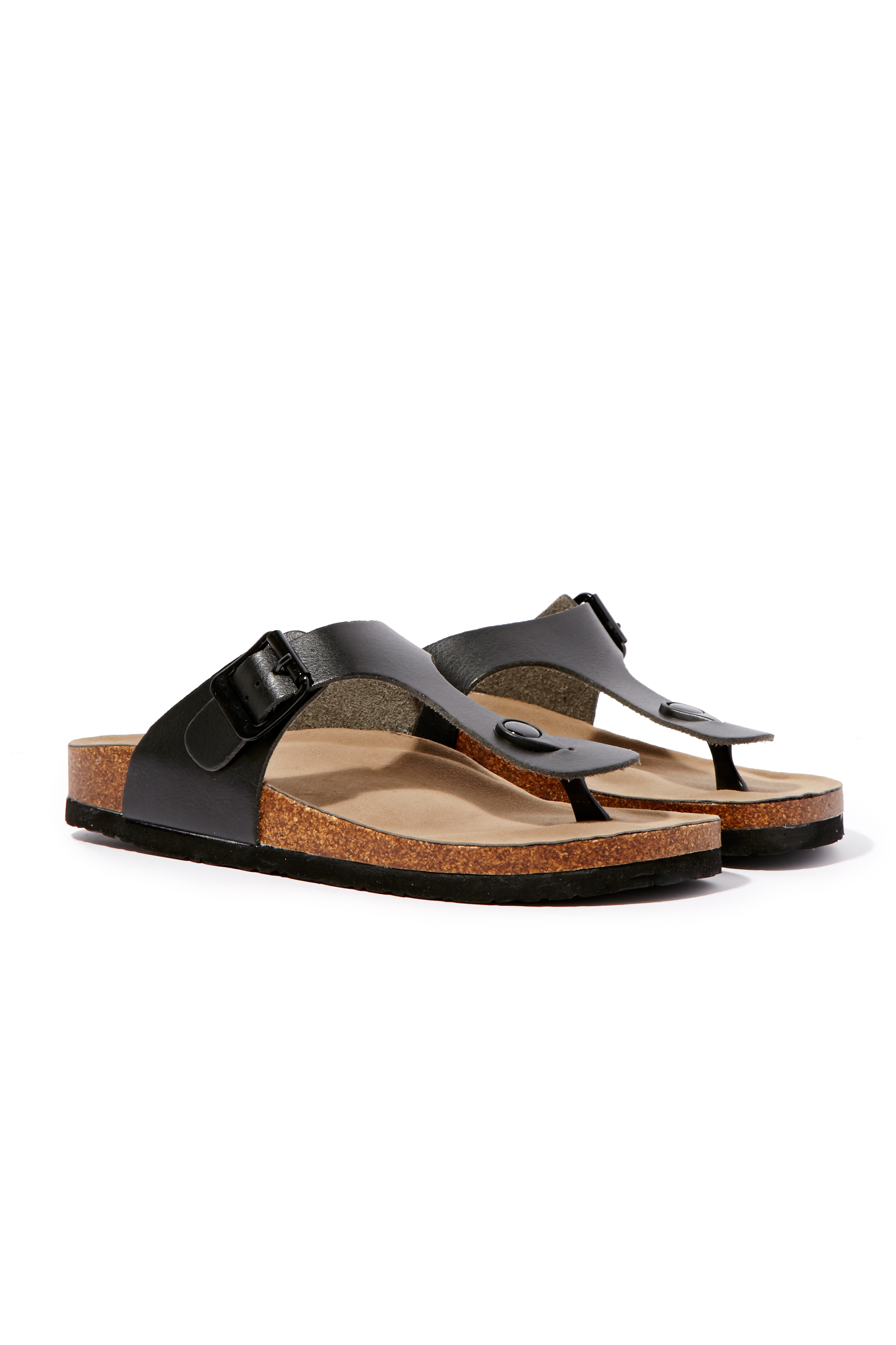 Madden Girl Boise Thong Style Sandals in Black DAILYLOOK