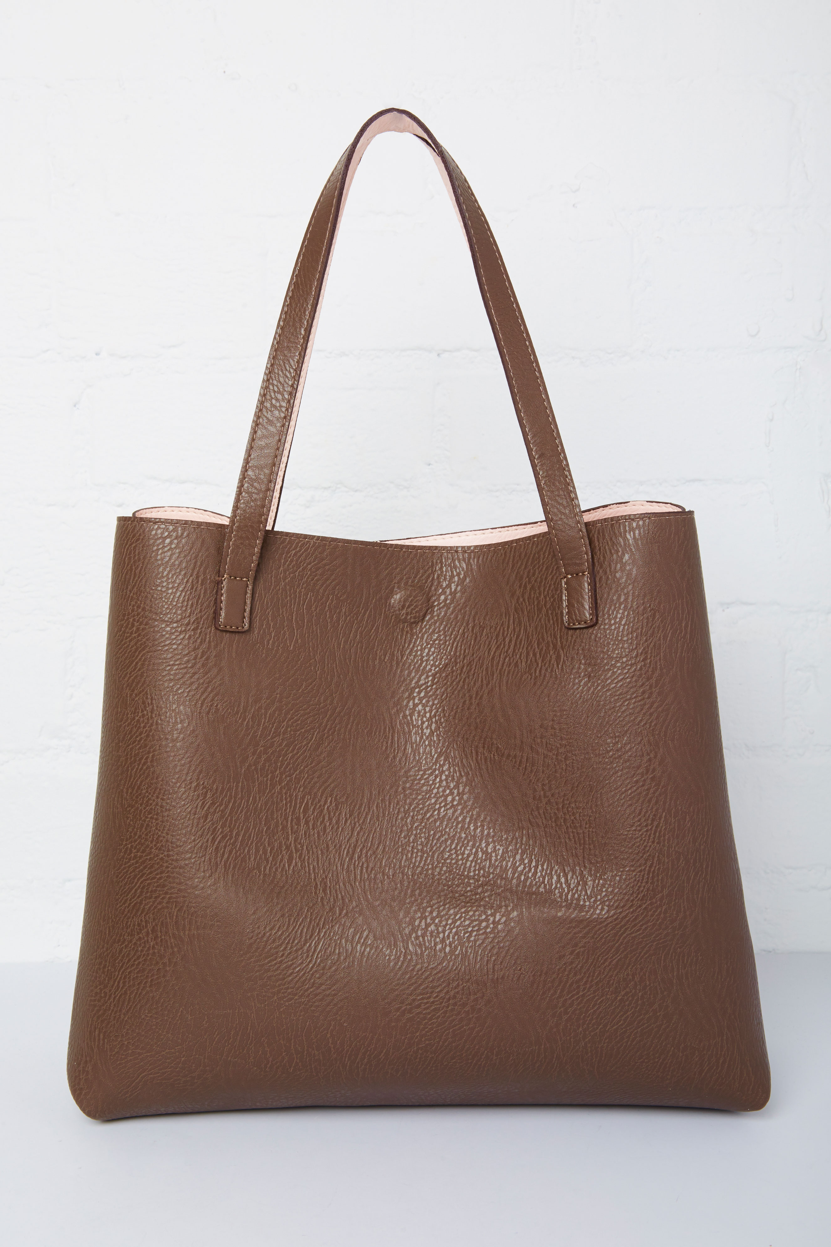 The Huckleberry Vegan Leather Reversible Tote