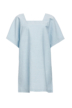 BLQ BASIQ Chambray Shirt Dress