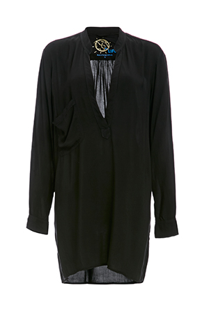 Blue Life Shirt Dress