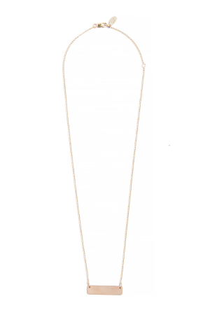 Phyllis + Rosie 14k Bar Necklace