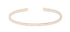 Phyllis + Rosie 14k Hammered Cuff