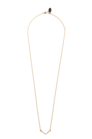 Phyllis + Rosie Mini V Bar Necklace