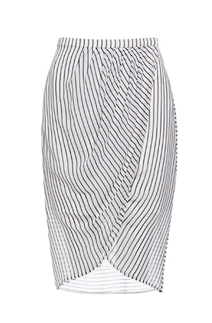 Finders Keepers Stranger In Paradise Striped Skirt