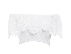 Nightcap Spanish Lace Crop Top