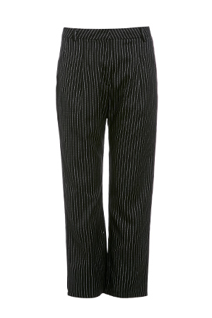 Six Crisp Days Striped Capri Trousers