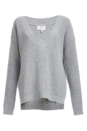 Six Crisp Days V-Neck Knit Pullover Sweater